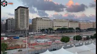 PORTO ED ANELLO DI PALERMO PANORAMICA DEI LAVORI [upl. by Evadnee]