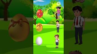 Imli ke egg se bhoot nikala 😃🥰shorts viralcartoon animation [upl. by Acinorav206]