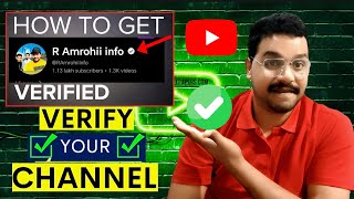 How to Get Your YouTube Channel Verified in 2024 ✅  StepbyStep Guidequot [upl. by Corotto547]