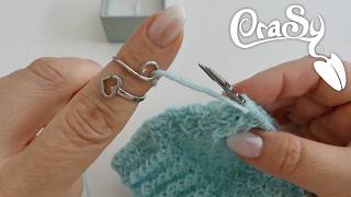 Schon entdeckt  das schönste Tool zum stricken und Häkeln  der addi2you Ring  Tipps und Tricks [upl. by Nnahtebazile]