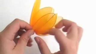 How to Make Nylon Stocking Flower  Tulip [upl. by Lynnworth]