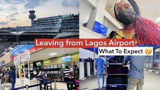 LAGOS International Airport MM NEW DEPARTURE Protocol  HAS THE AIRPORT REALLY quotIMPROVEDquot [upl. by Hannover]