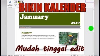 Cara Mudah Membuat Kalender di Microsoft Word [upl. by Isola]