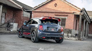 LIMITED ED MINI Cooper JCW GP 2020 OPF w Valvetronic Fi EXHAUST Sporty and Wild Sound [upl. by Finn]