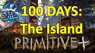 Surviving 100 days on Primitive Plus on the Island [upl. by Euqinahs]