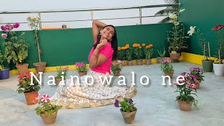 Nainowale Ne  Padmaavat  Dance Cover  Disha Moves [upl. by Winnick]