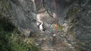 Rock Climbing in Yangshuo Guilin [upl. by Joanna]