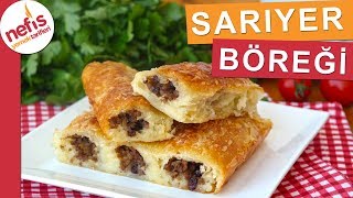 EN KOLAY Sarıyer Böreği Tarifi  Baklava Yufkasından [upl. by Ekalb]