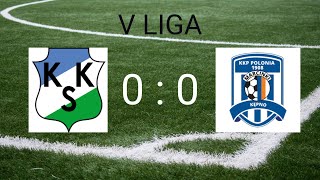 KKS KALISZ II  POLONIA MARCINKI KĘPNO 00 CAŁY MECZ V LIGA [upl. by Pelpel692]