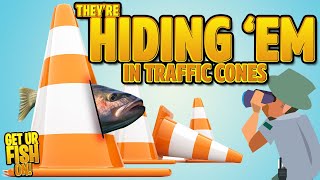 Unbelievable Fish Hidden in Traffic Cones Exposed [upl. by Adigirb934]