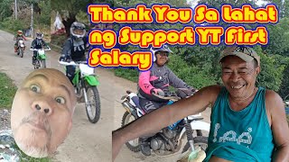 First YT Salary Thank You Sa Lahat ng Support Mga OPIANS and Bros amp Siss To GOD Be The Glory [upl. by Orabla]