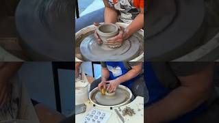 Perfecting Pottery HandsOn Wheel Techniques with Alex at Potters Addict shorts [upl. by Miah]