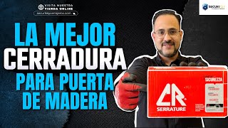 La mejor cerradura para puerta de madera [upl. by Enyawud]