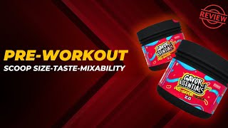 Gayor essential preworkout  Taste Scoop size mixability  ShapeUp India [upl. by Lotsyrk]