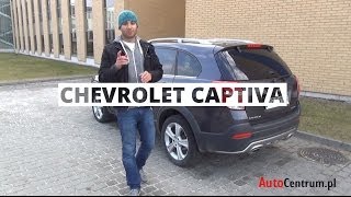 Chevrolet Captiva 22 D 183 KM 2013  test AutoCentrumpl 044 [upl. by Nywrad]