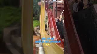 80’D 😱slides  water kingdom  waterpark waterslide waterkingdom [upl. by Enaht]