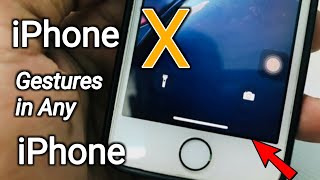 Install iPhone X Gestures in Any iPhone [upl. by Sesiom]