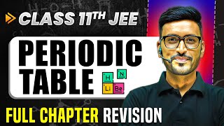 Periodic Table COMPLETE Chapter in 1 Video  Quick Revision  Class 11 Arjuna JEE [upl. by Inatsed]