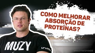 COMO ABSORVER MAIS PROTEÍNAS  MUZY RESPONDE [upl. by Zanahs]