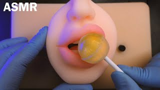 ASMR Most Tingly Brain Roleplay on Mannequin Eating Sounds Candy Gum Piercing [upl. by Oivatco710]