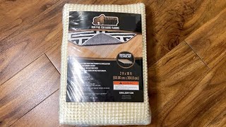 Gorilla Grip Extra Strong Rug Pad Gripper Review and amp Demonstration [upl. by Nnylsia]