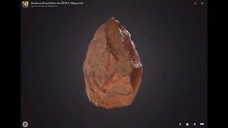 Acheulean Handaxe Gran Dolina site TD101 Atapuerca Spain [upl. by Laurita215]