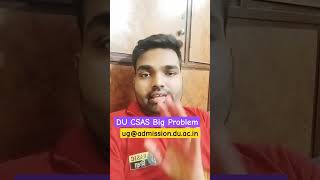 Delhi University Csas login problem cuetdu2024 [upl. by Russi169]