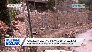 Balitang Bisdak Contractor ug DPWH sa nahulpang riprap sa Mandaue ipatawag sa konseho [upl. by Aronal85]