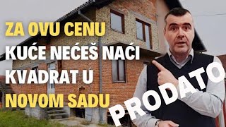 Prodaja kuća Novi Sad  kuća na Adicama sa dva odvojena stana  cena kvadrata da ne veruješ [upl. by Ailina]