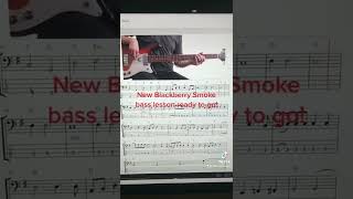 Brand new Blackberry Smoke bass lesson  Good One Comin On [upl. by Sema]