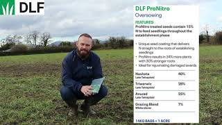 DLF ProNitro  coated grass seed for oversowing damaged paddocks [upl. by Oer563]