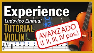 Experience Avanzado  Ludovico Einaudi  Violín Play Along 🎻 [upl. by Ibmat]