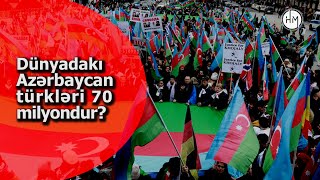 Dünyada nə qədər Azərbaycanlı yaşayır  CAVAB 50 MİLYON DEYİL [upl. by Lundin]