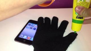 Utiliser le tactile avec des gants  Astuce hiver pour iPhone [upl. by Kimberlee]