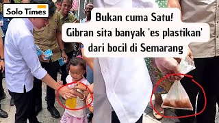 GIBRAN Beberapa Kali Sita Es Plastikan Milik Bocil di Mayangsari Semarang [upl. by Baxy776]