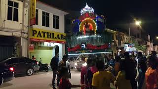 Thaipusam Ipoh 2023  Energetic Crowd with a Loud yet nice Urumi Melam  Amazing Kavadi [upl. by Afaw]