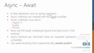 Async Await in C 5 Part 2 [upl. by Netsryk]