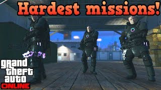 Hardest missions in GTA Online [upl. by Eraste]