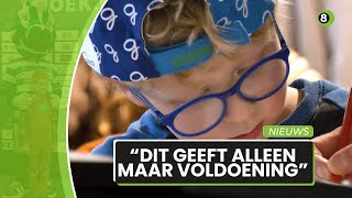 Zieke kinderen genieten van ontmoeting met De Graafschapspelers [upl. by Yrrep961]