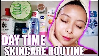 MY TIPID DAY TIME SKINCARE ROUTINE 2019 PHILIPPINES  KATH MELENDEZ [upl. by Elolcin]