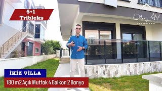 Ferah Kullanışlı 51 180m2 Tripleks Villa Burhaniye Öğretmenler Mahallesi balıkesir yazlık villa [upl. by Nosna59]