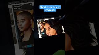 How to Create Stunning Hair in Procreate [upl. by Reiko]