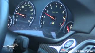 BMW M5 F10 Supersprint full exhaust sound Onboard [upl. by Ahsiri827]