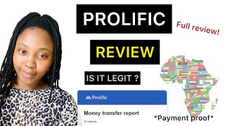 Prolific Review  is it legit Proof of Payment  How To Make Money [upl. by Augy]