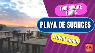 Playa de Suances Travel Spain 4K [upl. by Christi]