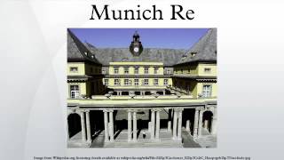 Munich Re [upl. by Tserrof155]