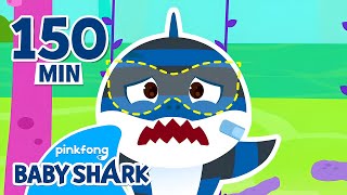 Where are Thief Shark Familys Masks and More  Compilation  Song and Story  Baby Shark Official [upl. by Lister237]