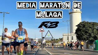 Media Maratón de Málaga 2023 [upl. by Inalawi]