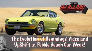 The Evolution of Hemmings Video and UpShift at Pebble Beach Car Week [upl. by Annais]