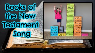 Books of the New Testament Song With Divisions [upl. by Nylsirk]